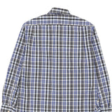 Best Company Checked Shirt - Small Blue Cotton
