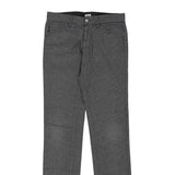 Age 14 Armani Jeans Checked Trousers - 32W 32L Grey Cotton