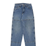 Dickies Double Knee Jeans - 28W UK 10 Blue Cotton