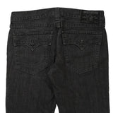 Ricky True Religion Denim Shorts - 40W 14L Black Cotton