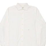 Aquascutum Shirt - Large White Cotton