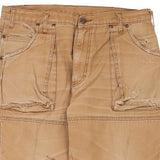 Dickies Carpenter Trousers - 32W 30L Beige Cotton
