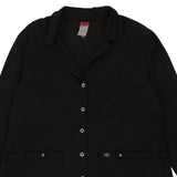 Dickies Shirt - Large Black Polyester Blend