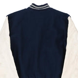 Vintage navy Unbranded Varsity Jacket - mens large