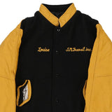 Louise Unbranded Varsity Jacket - Small Black Wool Blend