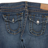 True Religion Denim Shorts - 31W 11L Blue Cotton