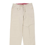Ralph Lauren Trousers - 32W UK 14 Beige Cotton