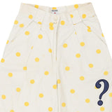Age 16 Moschino Polka Dot Shorts - 28W 10L White Cotton