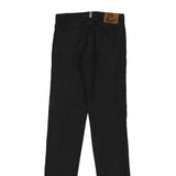 Alviero Martini Trousers - 31W UK 12 Black Cotton