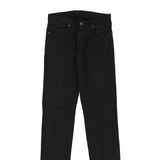 Alviero Martini Trousers - 31W UK 12 Black Cotton
