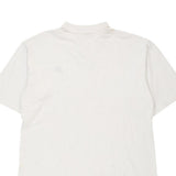 Vintage white Nike Polo Shirt - mens x-large