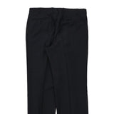 Armani Trousers - 34W 28L Black Wool
