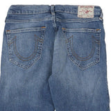 Rocco True Religion Skinny Jeans - 30W UK 10 Blue Cotton