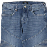 Rocco True Religion Skinny Jeans - 30W UK 10 Blue Cotton