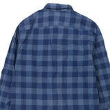 Tommy Hilfiger Checked Shirt - Small Blue Cotton