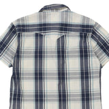 Levis Checked Short Sleeve Shirt - Medium Block Colour Cotton