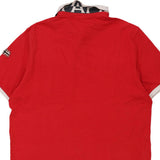 Napapijri Polo Shirt - 2XL Red Cotton