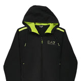 Ea7 Hoodie - Small Black Cotton