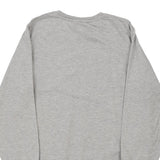 Sleepwear Reebok Spellout Sweatshirt - Large Grey Cotton