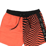 Gas Swim Shorts - Medium Red Nylon Blend