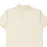 Fila Polo Shirt - Medium Yellow Cotton