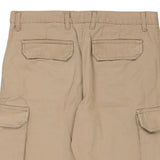 Essewesse Type S Cargo Shorts - 36W 11L Beige Cotton