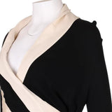 Balenciaga Blouse - Medium Black & White Viscose