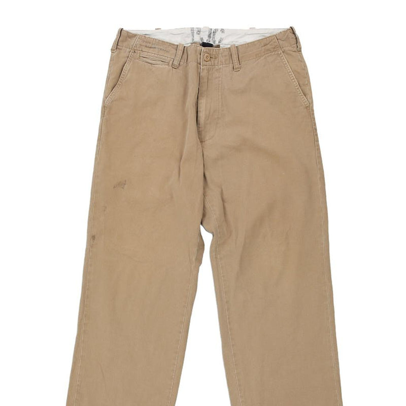 Ralph Lauren Trousers - 32W 29L Beige Cotton