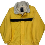 Vintage Nautica Windbreaker - XL Yellow Cotton Blend