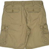Lee Cargo Shorts - 36W 11L Beige Cotton