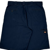 Dickies Shorts - 37W 12L Navy Polyester Blend