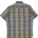 New York Fit Tommy Hilfiger Checked Short Sleeve Shirt - Large Multicoloured Cotton