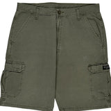 Wrangler Cargo Shorts - 34W 10L Khaki Cotton