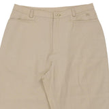 Burberry London Trousers - 30W UK 10 Beige Cotton