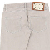 Just Cavalli Jeans - 32W UK 10 Grey Cotton