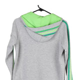 Age 13-14 Adidas Hoodie - Large Grey Cotton Blend