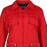 Age 11-12 Byblos Puffer - Large Red Nylon