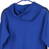 Age 10-12 Adidas Hoodie - Medium Blue Cotton Blend