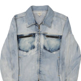 Calvin Klein Jeans Denim Jacket - Large Acid Wash Cotton