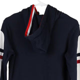 Age 14 Jeckerson Spellout Hoodie - XL Navy Cotton