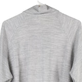 Unbranded Zip Up - XL Grey Cotton Blend