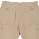 Sea Barrier Cargo Shorts - 38W 11L Beige Cotton