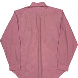 Ralph Lauren Checked Shirt - XL Pink Cotton