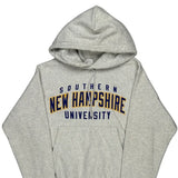 Vintage Southern New Hampshire University Champion College Hoodie - Small Grey Cotton