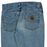 Carhartt Jeans - 32W 30L Blue Cotton