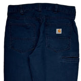 Carhartt Carpenter Pants - 32W 36L Blue Cotton
