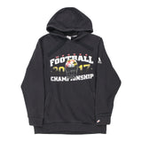 2017 Football Championship Adidas Hoodie - Large Black Cotton Blend