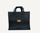 Tote Bag XL black cork