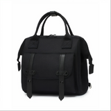 Anysort Mommy Diaper Bag Black Color Backpack Waterproof Handbag Fashion Mommy Shoulder Bag