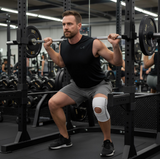 Anyfit 1PC Sports Kneepad 37-45cm Black Elastic Fitness Gear Knee Cushioning Padding Equipment Right Brace Protector